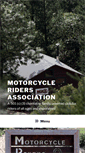 Mobile Screenshot of motorcycleridersassociation.org